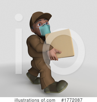Royalty-Free (RF) Worker Clipart Illustration by KJ Pargeter - Stock Sample #1772087