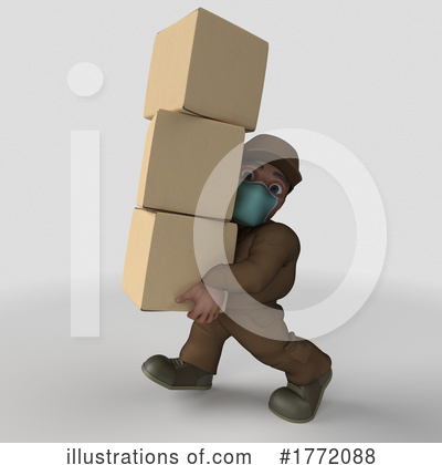 Royalty-Free (RF) Worker Clipart Illustration by KJ Pargeter - Stock Sample #1772088