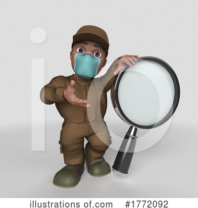 Royalty-Free (RF) Worker Clipart Illustration by KJ Pargeter - Stock Sample #1772092