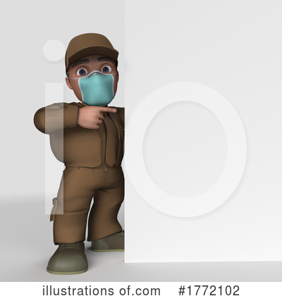 Royalty-Free (RF) Worker Clipart Illustration by KJ Pargeter - Stock Sample #1772102