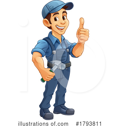 Worker Clipart #1793811 by AtStockIllustration