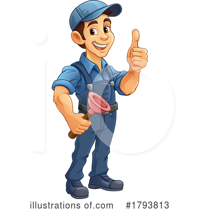 Worker Clipart #1793813 by AtStockIllustration