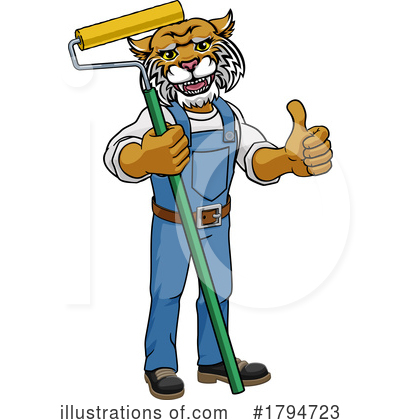 Royalty-Free (RF) Worker Clipart Illustration by AtStockIllustration - Stock Sample #1794723