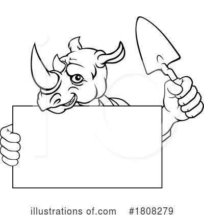 Royalty-Free (RF) Worker Clipart Illustration by AtStockIllustration - Stock Sample #1808279