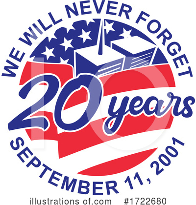 September 11 Clipart #1722680 by patrimonio