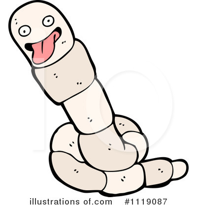 Earth Worm Clipart #1119087 by lineartestpilot
