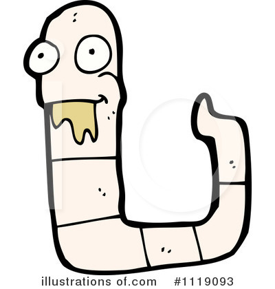 Royalty-Free (RF) Worm Clipart Illustration by lineartestpilot - Stock Sample #1119093
