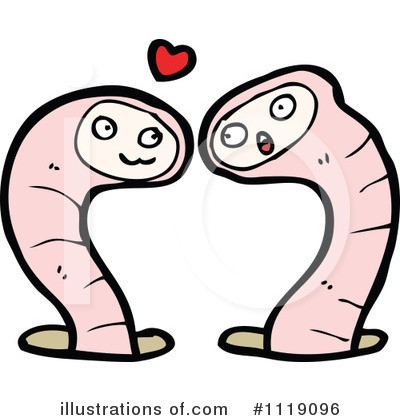 Earthworm Clipart #1119096 by lineartestpilot