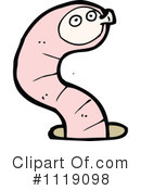 Worm Clipart #1119098 by lineartestpilot