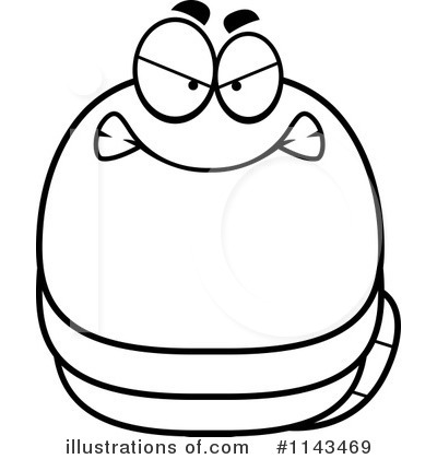 Royalty-Free (RF) Worm Clipart Illustration by Cory Thoman - Stock Sample #1143469