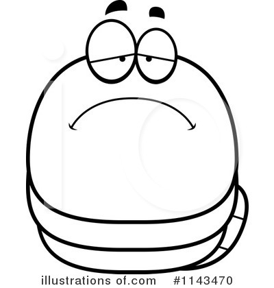 Royalty-Free (RF) Worm Clipart Illustration by Cory Thoman - Stock Sample #1143470