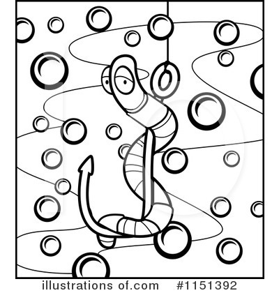 Royalty-Free (RF) Worm Clipart Illustration by Cory Thoman - Stock Sample #1151392