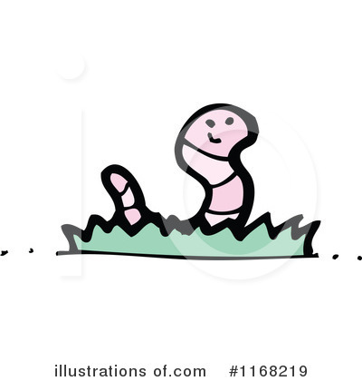 Royalty-Free (RF) Worm Clipart Illustration by lineartestpilot - Stock Sample #1168219
