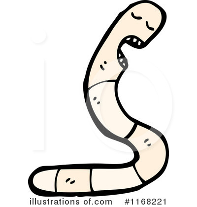 Royalty-Free (RF) Worm Clipart Illustration by lineartestpilot - Stock Sample #1168221