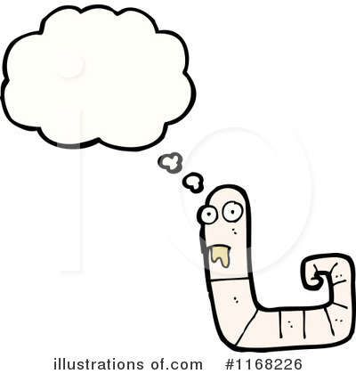Royalty-Free (RF) Worm Clipart Illustration by lineartestpilot - Stock Sample #1168226