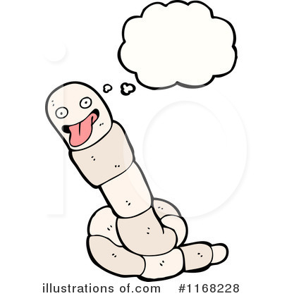 Royalty-Free (RF) Worm Clipart Illustration by lineartestpilot - Stock Sample #1168228