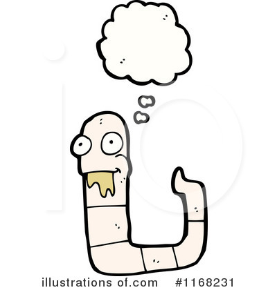 Royalty-Free (RF) Worm Clipart Illustration by lineartestpilot - Stock Sample #1168231