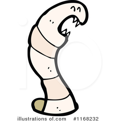 Royalty-Free (RF) Worm Clipart Illustration by lineartestpilot - Stock Sample #1168232