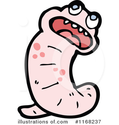 Royalty-Free (RF) Worm Clipart Illustration by lineartestpilot - Stock Sample #1168237