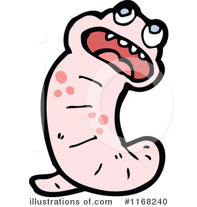 Royalty-Free (RF) Worm Clipart Illustration by lineartestpilot - Stock Sample #1168240