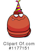Worm Clipart #1177151 by Cory Thoman
