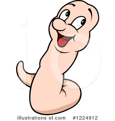 Royalty-Free (RF) Worm Clipart Illustration by dero - Stock Sample #1224912