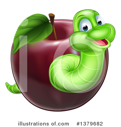 Worm Clipart #1379682 by AtStockIllustration
