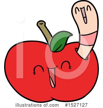 Royalty-Free (RF) Worm Clipart Illustration by lineartestpilot - Stock Sample #1527127