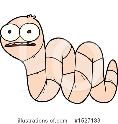 Royalty-Free (RF) Worm Clipart Illustration by lineartestpilot - Stock Sample #1527133