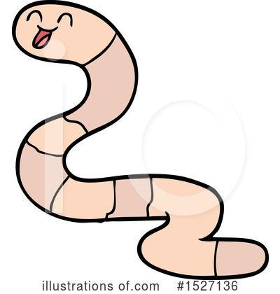 Earthworm Clipart #1527136 by lineartestpilot