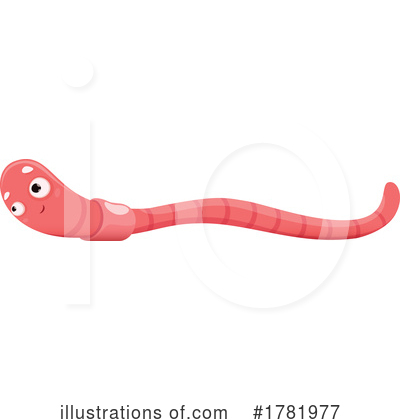 Royalty-Free (RF) Worm Clipart Illustration by Vector Tradition SM - Stock Sample #1781977