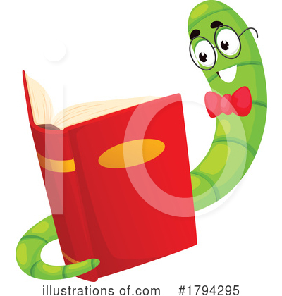 Royalty-Free (RF) Worm Clipart Illustration by Vector Tradition SM - Stock Sample #1794295