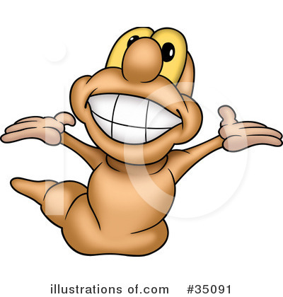 Earthworm Clipart #35091 by dero