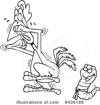 Royalty-Free (RF) Worm Clipart Illustration by toonaday - Stock Sample #436186