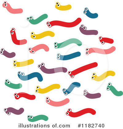 Royalty-Free (RF) Worms Clipart Illustration by Prawny - Stock Sample #1182740