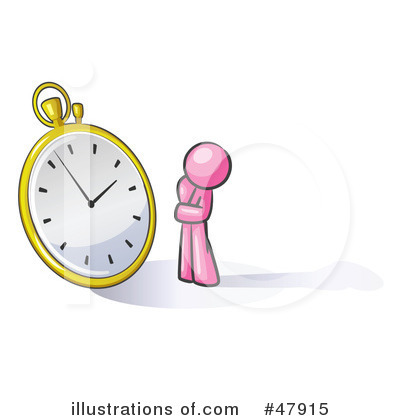 Pink Design Mascot Clipart #47915 by Leo Blanchette