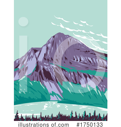 Rocky Mountains Clipart #1750133 by patrimonio