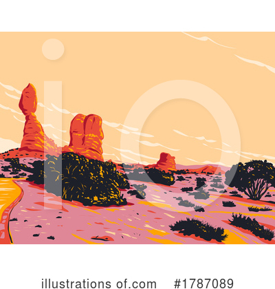 Desert Clipart #1787089 by patrimonio