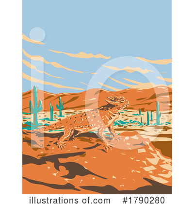 Desert Clipart #1790280 by patrimonio