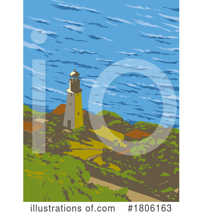 Lighthouse Clipart #1806163 by patrimonio