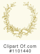 Wreath Clipart #1101440 by BestVector