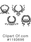 Wreath Clipart #1193696 by Vector Tradition SM