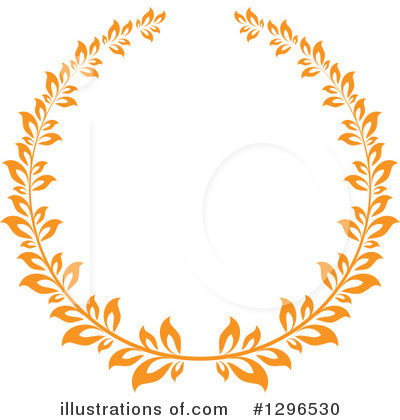 Royalty-Free (RF) Wreath Clipart Illustration by Vector Tradition SM - Stock Sample #1296530