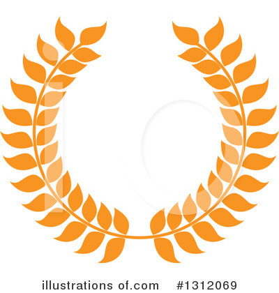 Royalty-Free (RF) Wreath Clipart Illustration by Vector Tradition SM - Stock Sample #1312069
