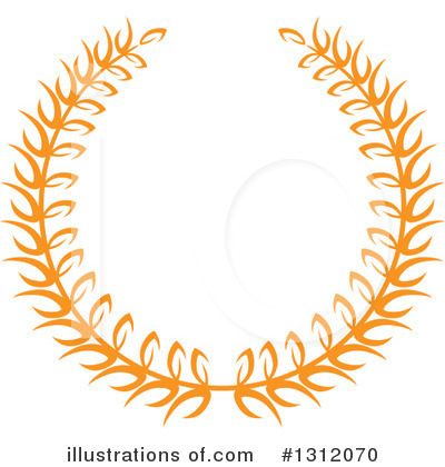 Royalty-Free (RF) Wreath Clipart Illustration by Vector Tradition SM - Stock Sample #1312070
