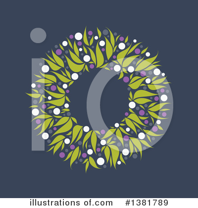 Royalty-Free (RF) Wreath Clipart Illustration by elena - Stock Sample #1381789