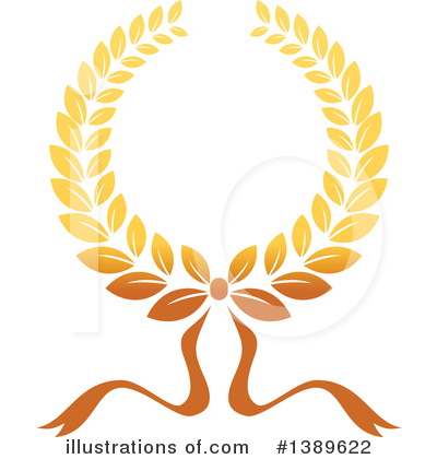 Royalty-Free (RF) Wreath Clipart Illustration by Vector Tradition SM - Stock Sample #1389622