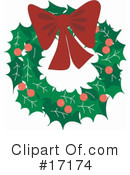 Wreath Clipart #17174 by Maria Bell