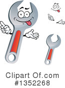 Wrench Clipart #1352268 by Vector Tradition SM