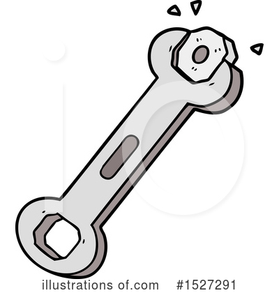 Royalty-Free (RF) Wrench Clipart Illustration by lineartestpilot - Stock Sample #1527291